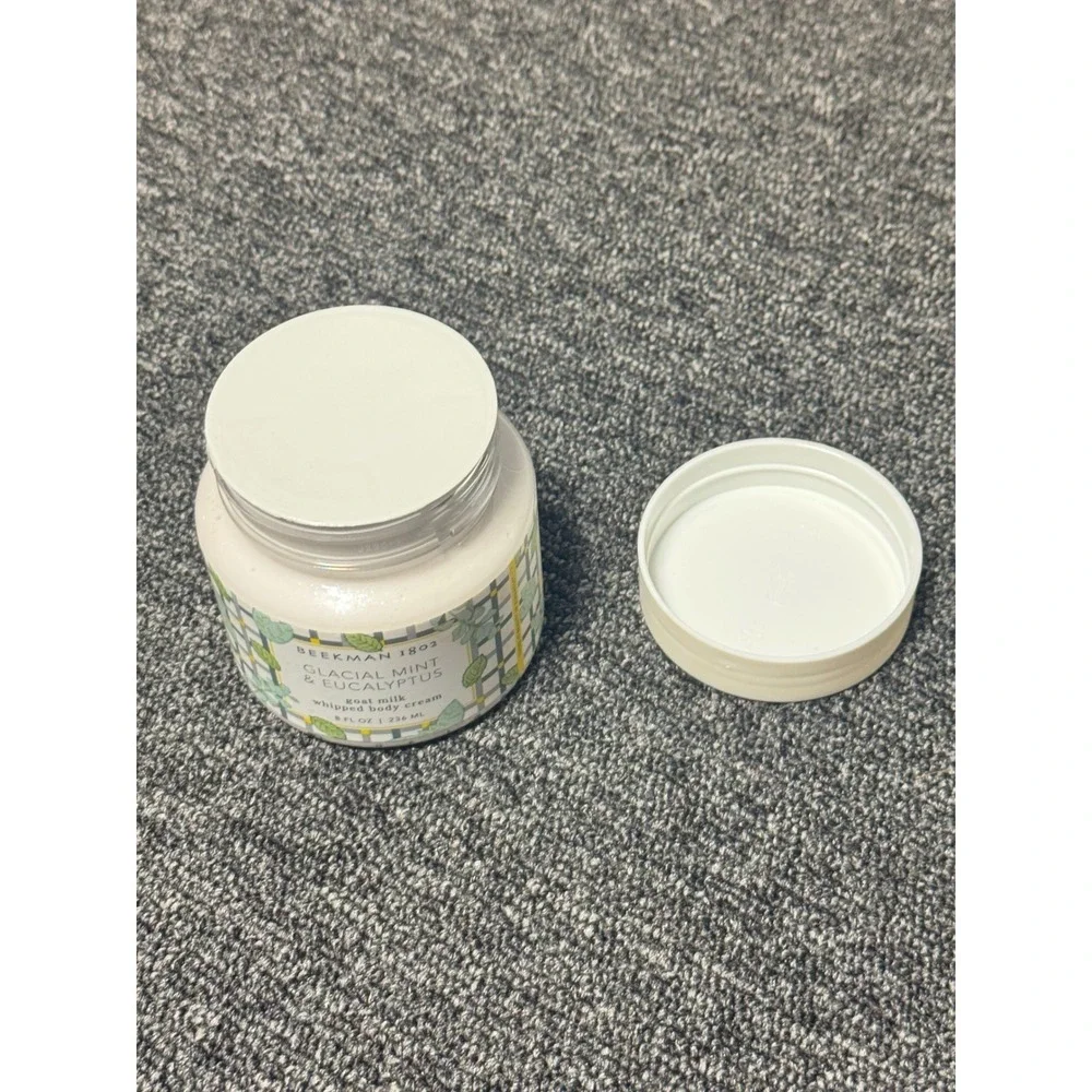 Beekman 1802 Glacial Mint Eucalyptus Goat Milk Whipped Body Cream 8 Fl Oz Sealed